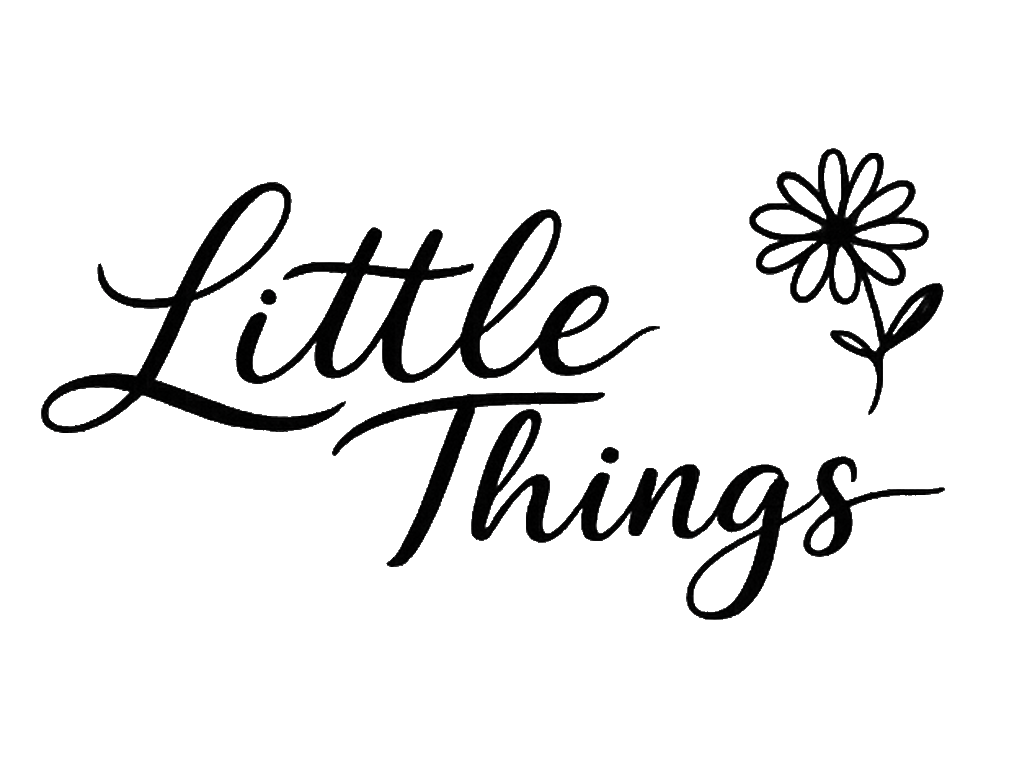 Little Things Logo Black